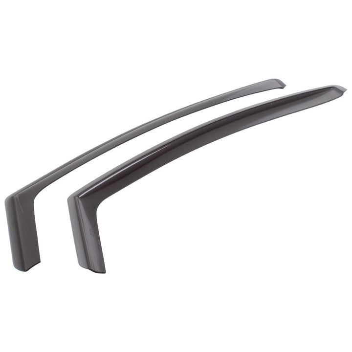 FIESTA 09/2008-06/2017 CLIMAIR®* WIND DEFLECTORS FOR FRONT DOOR WINDOWS,BLACK