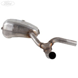 REAR MUFFLER AND PIPE