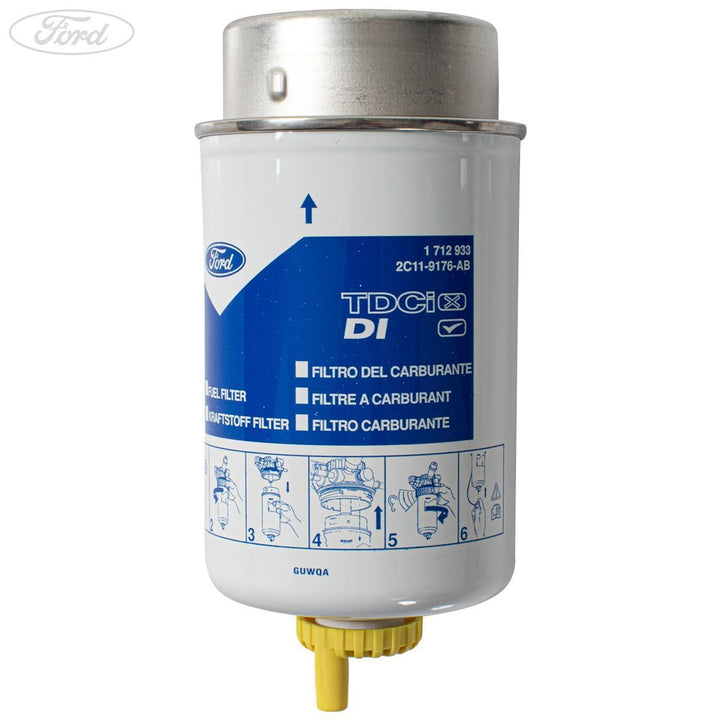 TRANSIT TDCI DIESEL FUEL FILTER 5