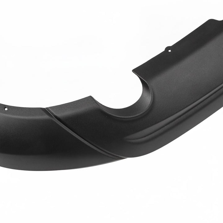 GALAXY REAR BUMPER COVER VALANCE PANEL CARBON BLACK WITH REAR PARKING AID SENSOR HOLES 2015-2023