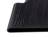 RUBBER FLOOR MATS REAR, BLACK