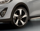 FIESTA SET OF 4 ALLOY WHEELS 03/2018