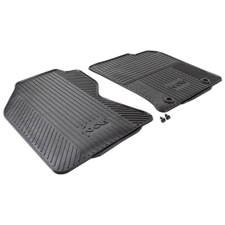 Genuine Ford Focus Mk1 Front Rubber Floor Mats All-Weather 2001-2005 1446087