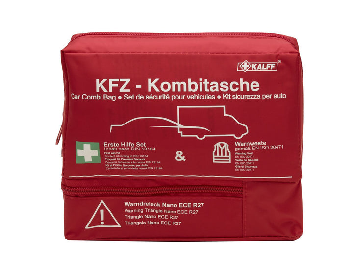 KALFF* SAFETY PACK IN RED NYLON BAG,NANO 
