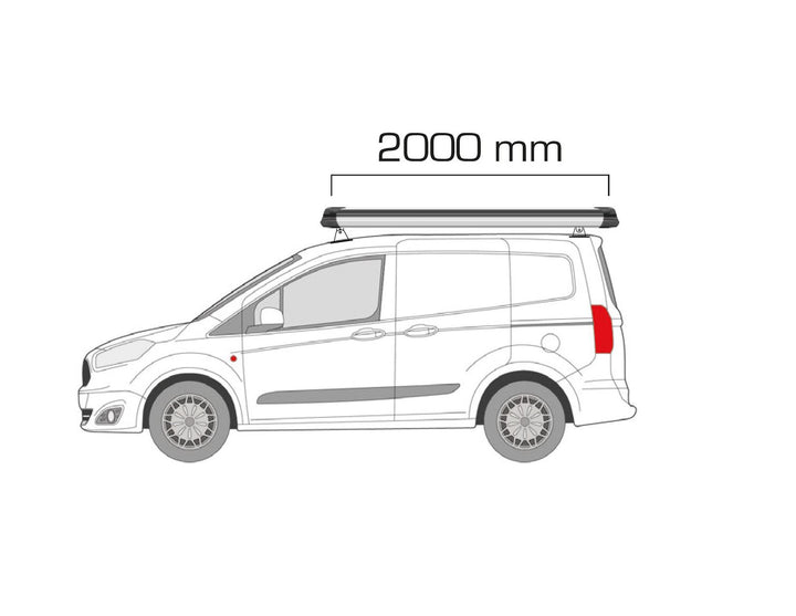 TRANSIT/TOURNEO COURIER Q-TOP® (Q-TECH)* ROOF GALLERY
