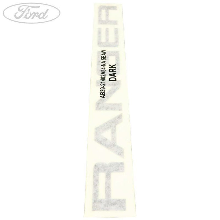 NAME PLATE DECAL