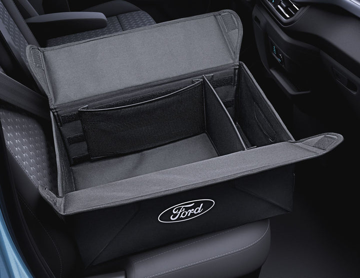 FOLDABLE ORGANIZER BOX BLACK FABRIC