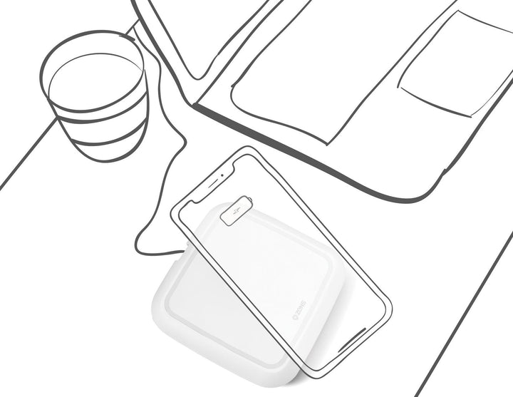 ACV* ZENS QI BASE STATION WHITE