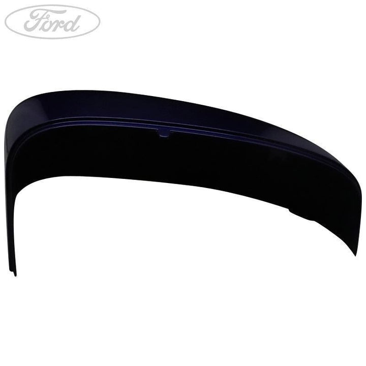 TRANSIT COURIER O/S DOOR MIRROR COVER DEEP IMPACT BLUE MET