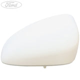TRANSIT COURIER N/S DOOR MIRROR HOUSING COVER FROZEN WHITE