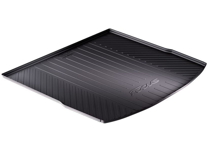 FOCUS RUBBER BOOT FLOOR MAT ALL-WEATHER LOAD COMPARTMENT TRAY WITH LOGO 2011-2019