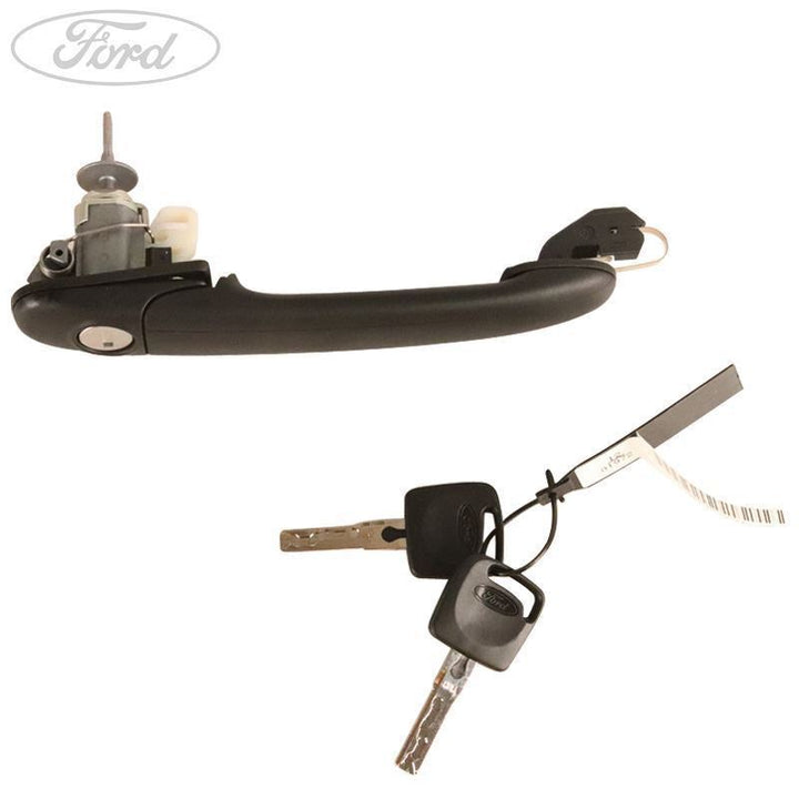 GALAXY O/S FRONT OUTER DOOR HANDLE GRAINED BLACK