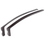 CLIMAIR®* WIND DEFLECTORS FOR FRONT DOOR WINDOWS, BLACK, FOR FIESTA & FIESTA VAN, 2017 - ONWARDS