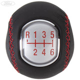GEAR CHANGE LEVER KNOB RED ST TDCI 6-SPEED MANUAL MMT6