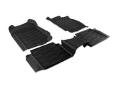 RANGER TKE SUPER SINGLE FRONT & REAR BLACK RUBBER FLOOR MATS 2019- ONWARDS