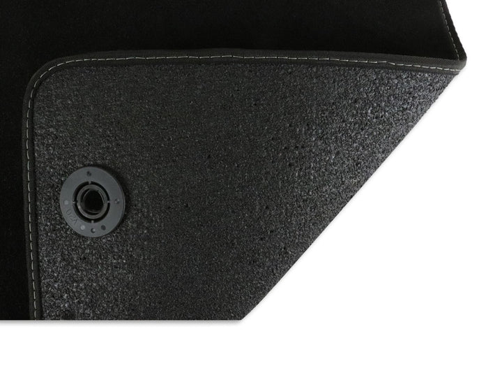 KA 09/2008-05/2016 VELOUR FLOOR MATS FRONT,BLACK