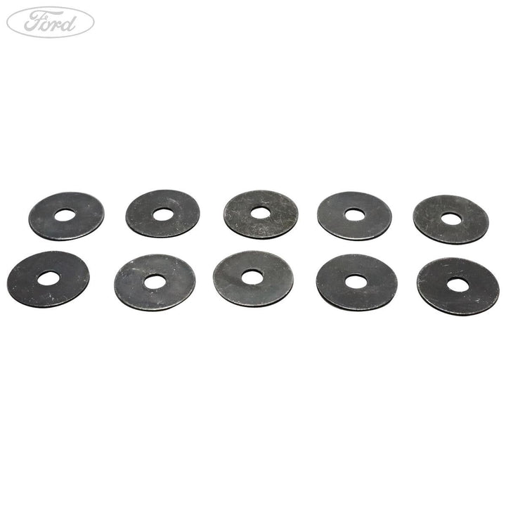 RADIATOR GRILLE AND FRONT BUMPER FLAT WASHER PACK OF 10