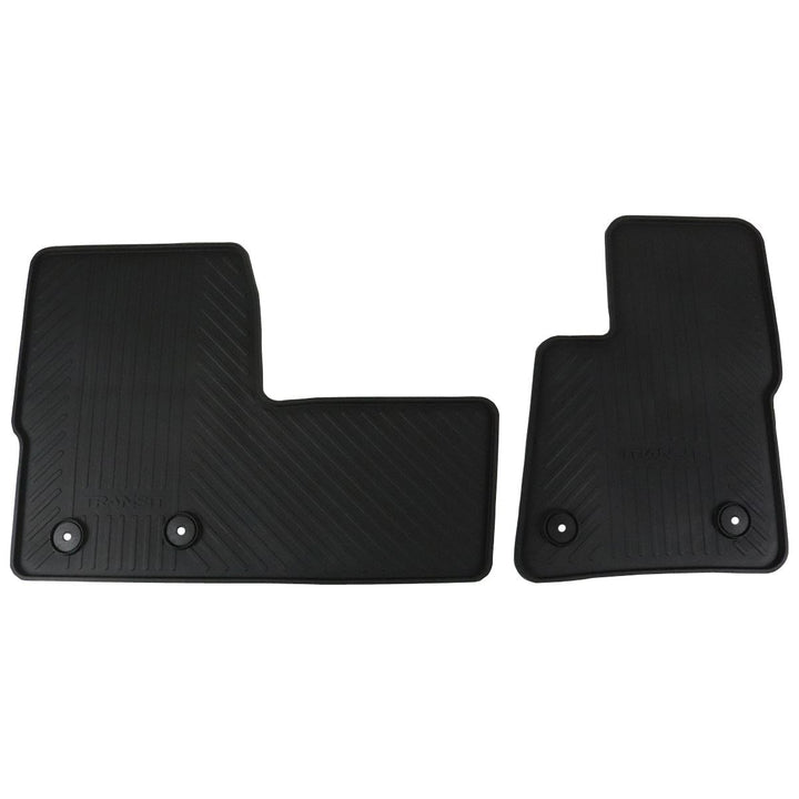 TOURNEO CUSTOM 08/2012-09/2023 RUBBER FLOOR MATS FRONT,BLACK