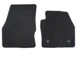 TOURNEO/TRANSIT CONNECT VELOUR FLOOR MATS FRONT,BLACK