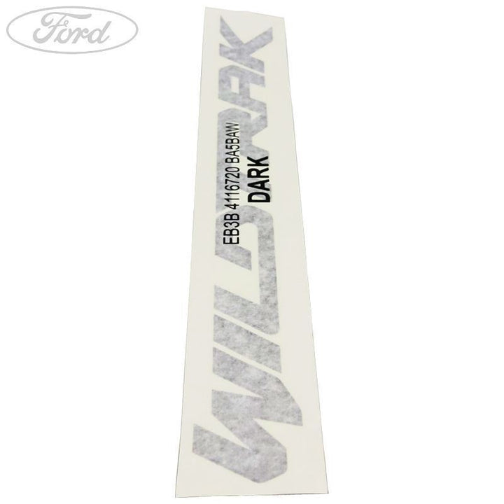 RANGER WILDTRAK NAME PLATE LOGO DECAL 2015-2019