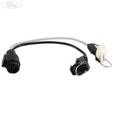 FOCUS TRANSIT 13 PIN TO 7+7 TWIN SOCKET WIRING LOOM 400MM