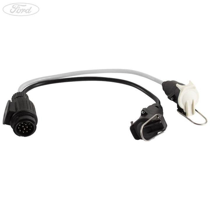 FOCUS TRANSIT 13 PIN TO 7+7 TWIN SOCKET WIRING LOOM 400MM