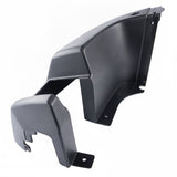 TRANSIT VAN O/S DRIVERS SIDE REAR BUMPER END CAP CARBON BLACK 2024-ONWARDS