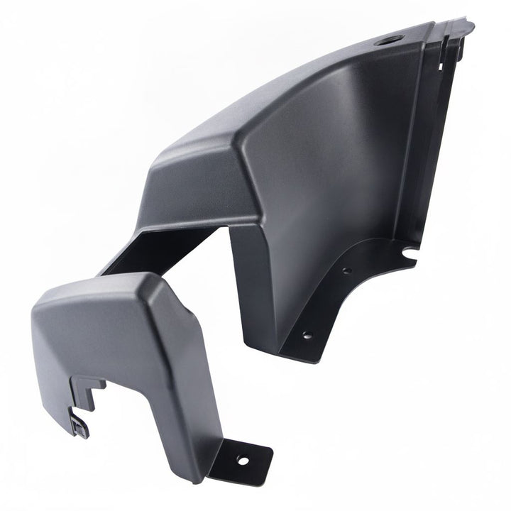 TRANSIT VAN O/S DRIVERS SIDE REAR BUMPER END CAP CARBON BLACK 2024-ONWARDS