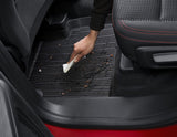 KUGA REAR RUBBER FLOOR MATS IN TRAY STYLE WITH RAISED EDGES, BLACK, 2019 - ONWARD