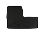 TOURNEO CUSTOM 08/2012-09/2023 RUBBER FLOOR MATS FRONT,BLACK