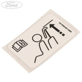 SEAT OPERATION DECAL