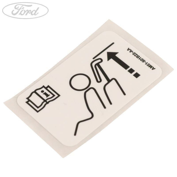 SEAT OPERATION DECAL
