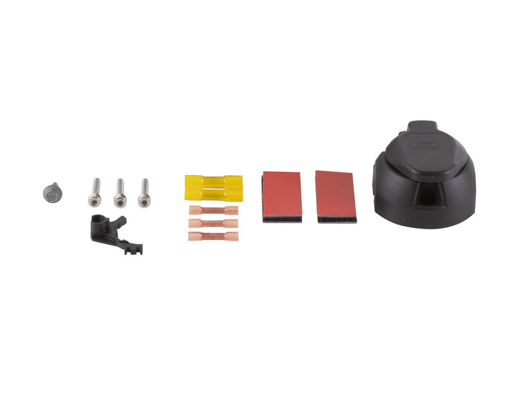 MUSTANGMACHE ELECTRICAL KIT FOR TOW BAR REQUIRED FOR THE FITMENT OF THE DETACHABLE TOW BAR. 13 PIN CONNECTOR
