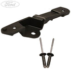 FOCUS MK3 N/S FRONT BUMPER VALANCE BRACKET BLACK 2014-