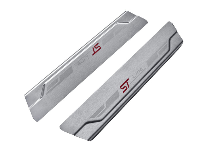 FIESTA FROM 07/2017 SCUFF PLATES FRONT,WITH ST-LINE LOGO