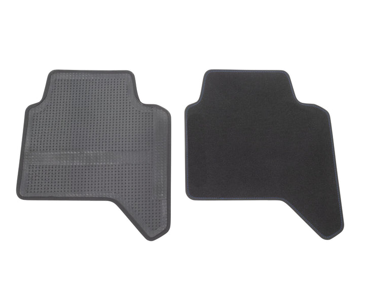 RANGER 02/2019-06/2022 VELOUR FLOOR MATS REAR,BLACK