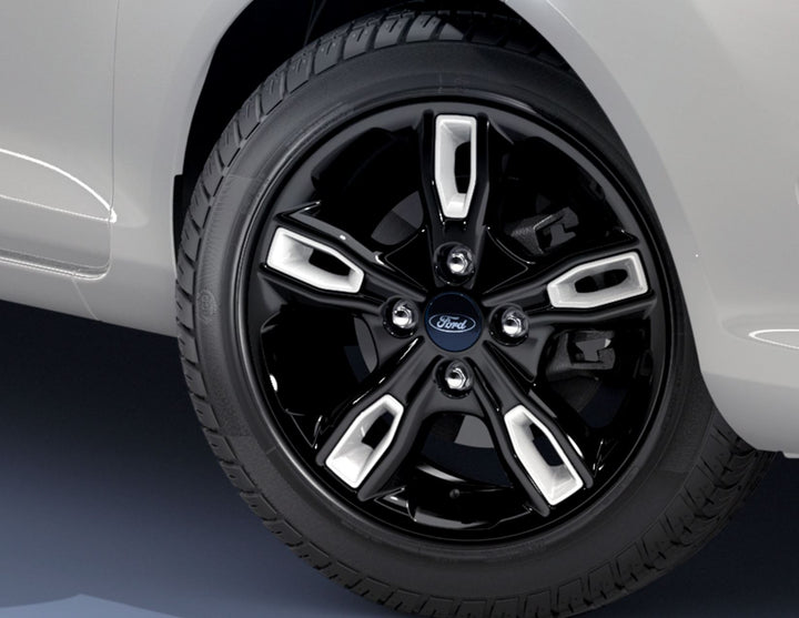 FIESTA 11/2012-06/2017/KA+ FROM 06/2016 ALLOY WHEEL INSERTS WHITE