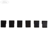 FIESTA KA MUDFLAPS CLAMP CLIP KIT 1980-