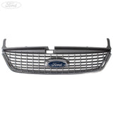 MONDEO FRONT BUMPER UPPER RADIATOR GRILLE SILVER 07-10