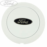 FIESTA MK6 FUSION ALLOY WHEEL CENTRE CAP WHITE X1 2008-2012