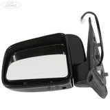 RANGER MK3 N/S DOOR MIRROR HOUSING & GLASS BLACK 2002-2007