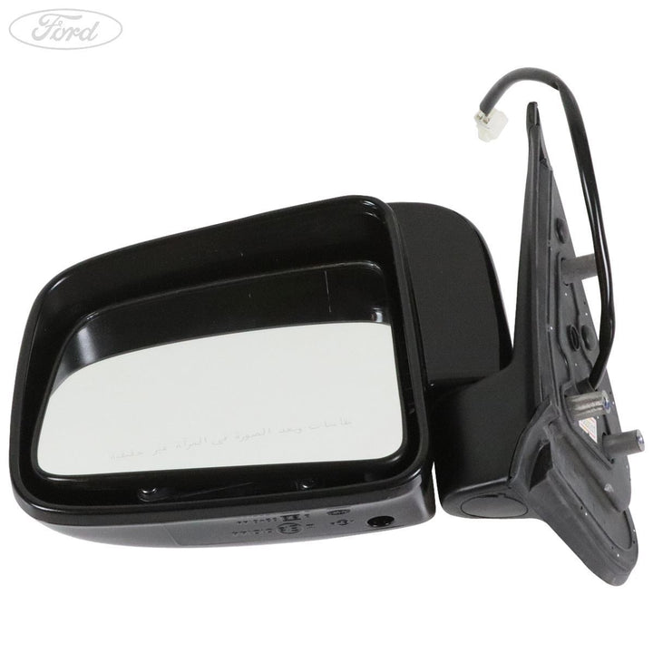 RANGER MK3 N/S DOOR MIRROR HOUSING & GLASS BLACK 2002-2007