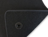 TOURNEO/TRANSIT CONNECT VELOUR FLOOR MATS FRONT,BLACK