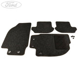 KA FRONT & REAR CARPET CAR FLOOR MATS BLACK 2003-2008