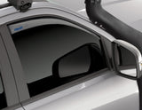 RANGER DOUBLE CAB CLIMAIR®* WIND DEFLECTORS FOR FRONT DOOR WINDOWS, BLACK, 2012 - ONWARD