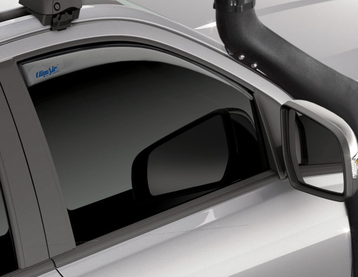 RANGER DOUBLE CAB CLIMAIR®* WIND DEFLECTORS FOR FRONT DOOR WINDOWS, BLACK, 2012 - ONWARD