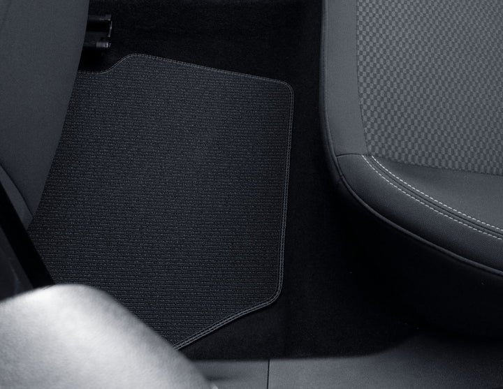 FIESTA FROM 07/2017 PERFORMANCE FLOOR MATS REAR,BLACK