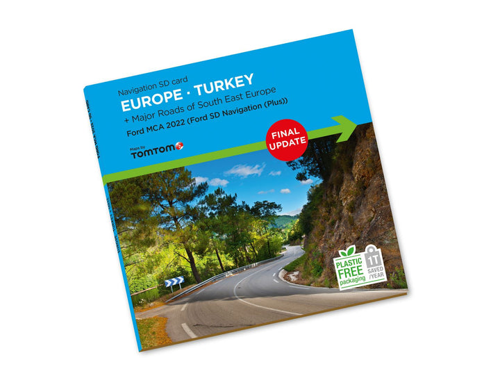 TOMTOM* MAP UPDATE FOR FORD MCA SATELLITE NAVIGATION SYSTEM
