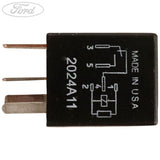 40 AMP MICRO RELAY 5 TERMINAL BLACK HIGH POWER