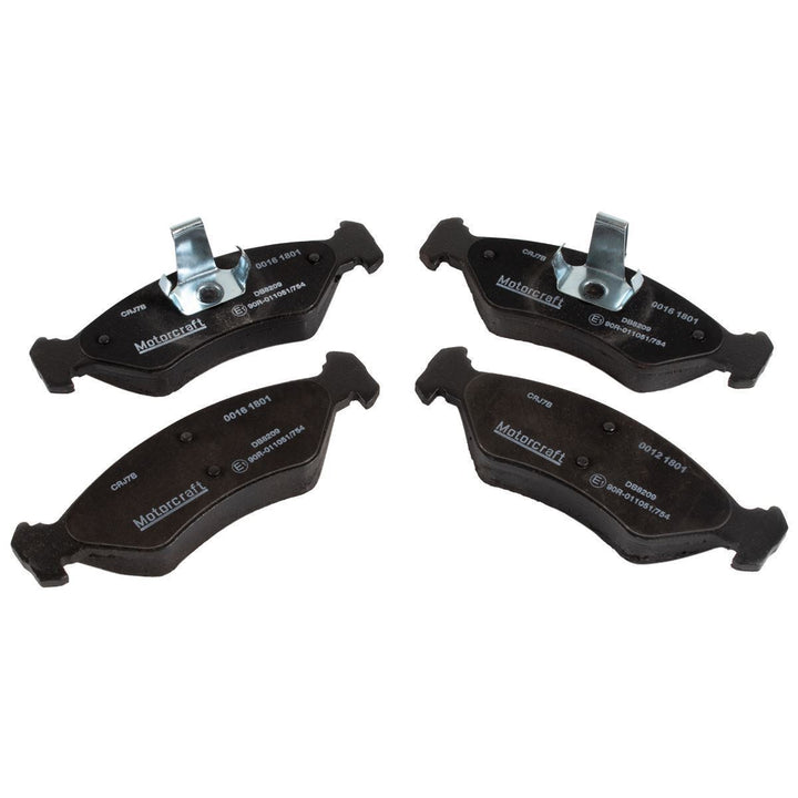 FIESTA MOTORCRAFT FRONT BRAKE PAD AXLE SET KIT
